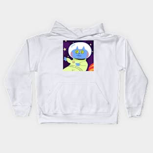 Astrononeko Retro Kids Hoodie